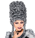 "PERRUQUE GOTHIQUE EXTRA HAUTE" grise - en sachet