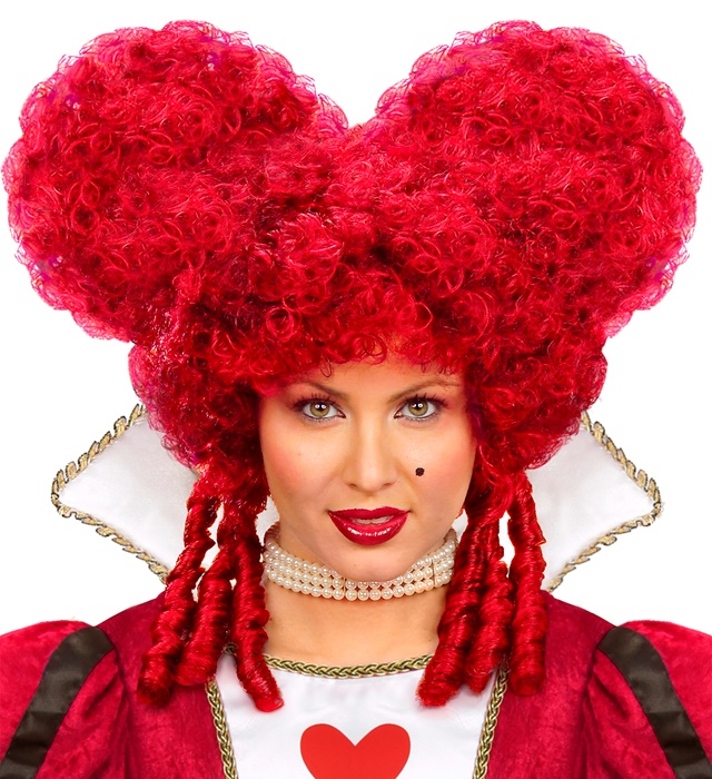 "PERRUQUE BAROQUE ROUGE" en sachet