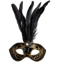 "LOUP NOIR DORE AVEC PIERRE & PLUMES"