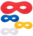 "LOUP CAPRICE" 4 couleurs ass.: blancs, rouges, bleus, jaunes