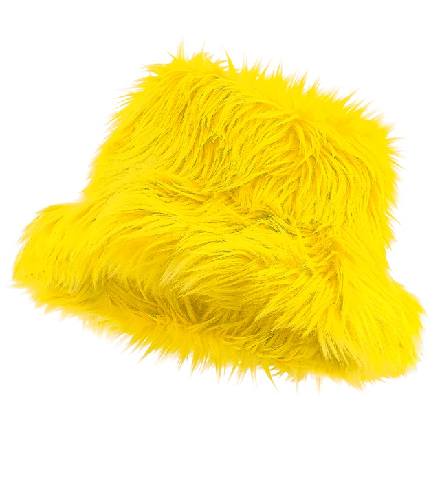 [65105] "CHAPEAU DE PÊCHEUR PELUCHE JAUNE"