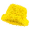 "CHAPEAU DE PÊCHEUR PELUCHE JAUNE"