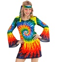 "HIPPIE PSYCHEDELIQUE" (robe, bandeau)