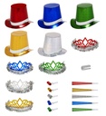 "PARTY KIT LAS VEGAS MULTICOLORE HOLOGRAPHIQUE"