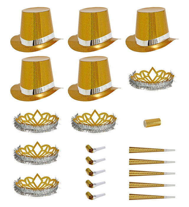 [6644O] "PARTY KIT LAS VEGAS OR HOLOGRAPHIQUE"
