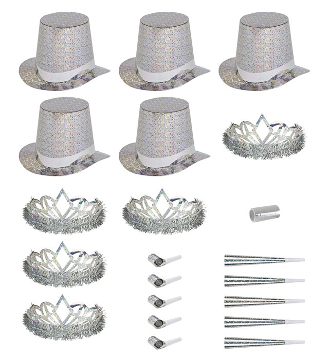 [6646D] "PARTY KIT LAS VEGAS DIAMANT HOLOGRAPHIQUE"