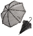 "OMBRELLE NOIRE EN DENTELLE" 83 cm