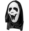 "MASQUE DE FANTOME A CAPUCHE AVEC FILET POUR LES YEUX" EVA