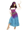 "GITANE" ( robe, ceinture à pièces, bandana)