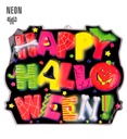 "TABLEAU HAPPY HALLOWEEN 3D FLUORESCENT" 45x53 cm