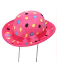 "MINI MELON ROSE AVEC POIS" velours