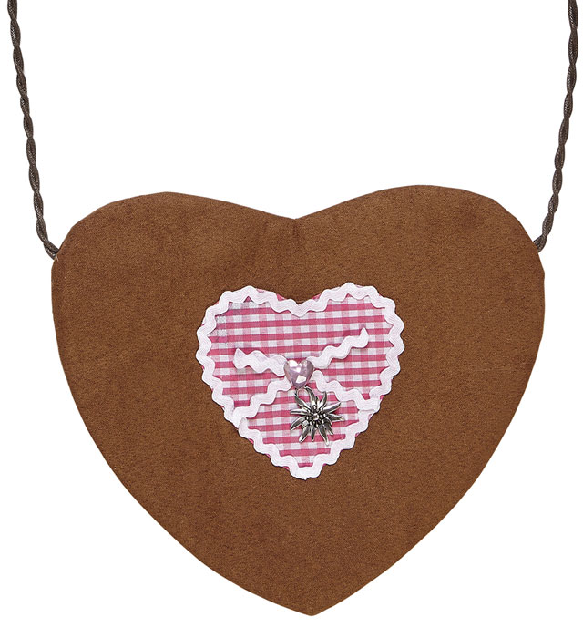 [01049] SAC A MAIN COEUR BAVAROISE