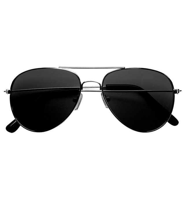 "LUNETTES DE PILOTE" avec verres fumes