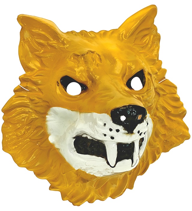 "MASQUE LOUP" en plastique
