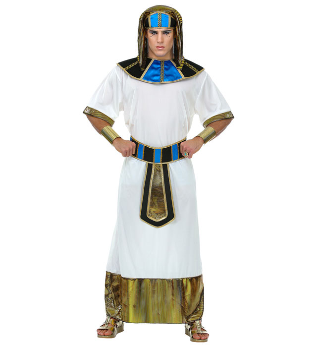 "PHARAON" (tunique, ceinture, col, coiffe)