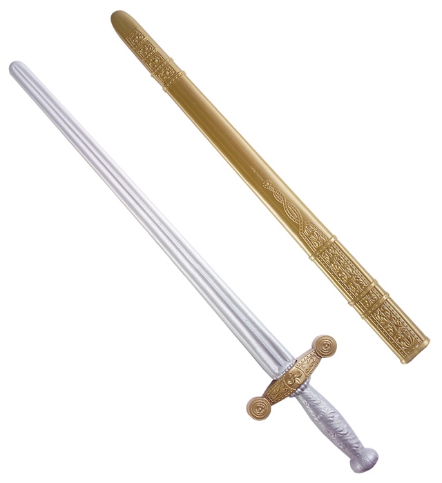 " EPEE DE CHEVALIER AVEC ETUI"  75cm