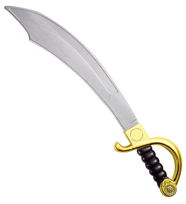 "COUTEAU DE PIRATE"  56 cm  2 style ass.