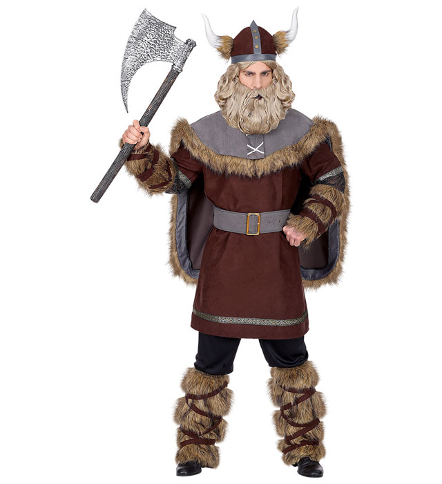 [70191] "VIKING" (tunique, pantalon, ceinture, couvre-bottes, cape, casque) (S)