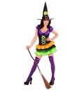"SORCIERE GLAM" (robe, chapeau)