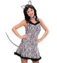 "ZEBRE" (robe avec queue, papillon, oreilles)