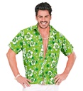 "CHEMISE HAWAIENNE VERTE"