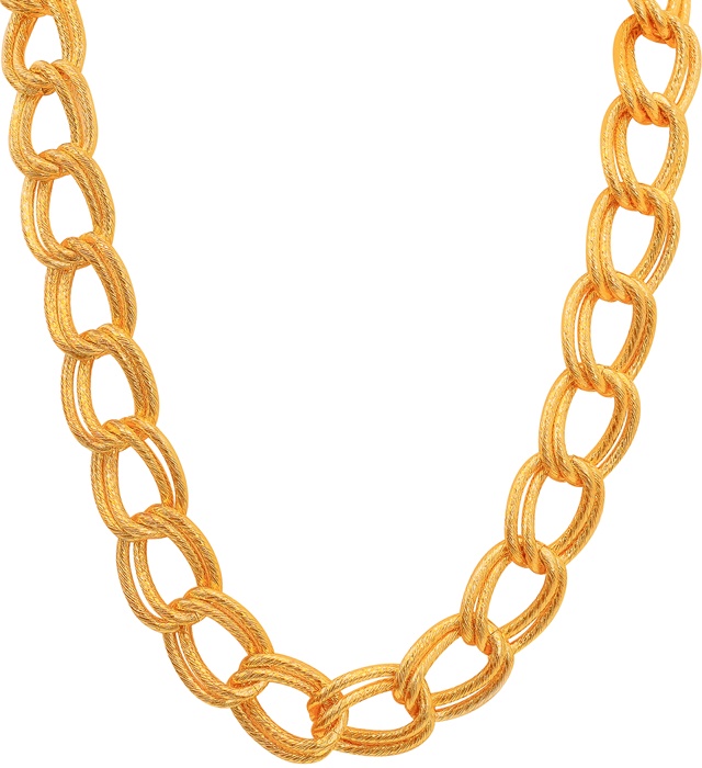 "COLLIER EN OR" 60 cm