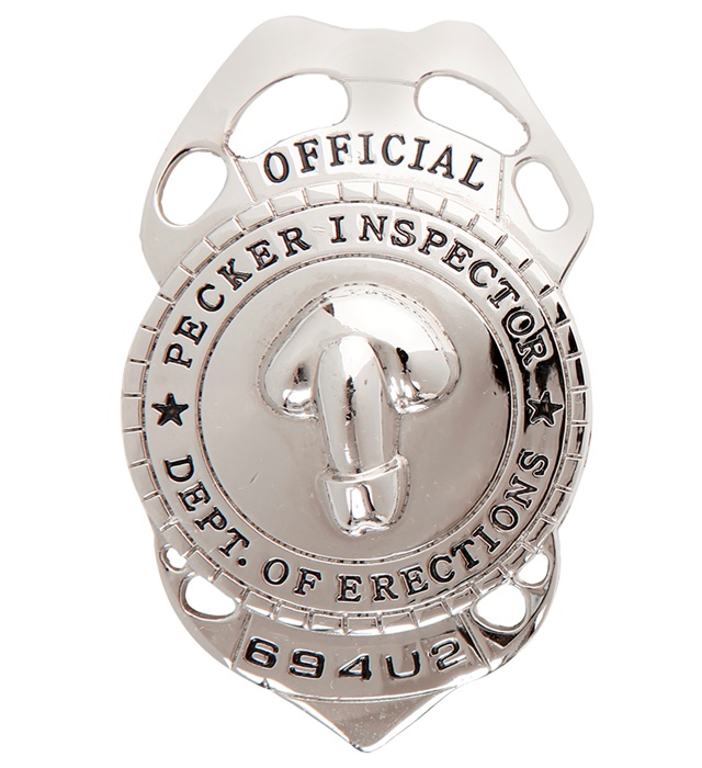"BADGES PLAQUES INSPECTEUR" set de12