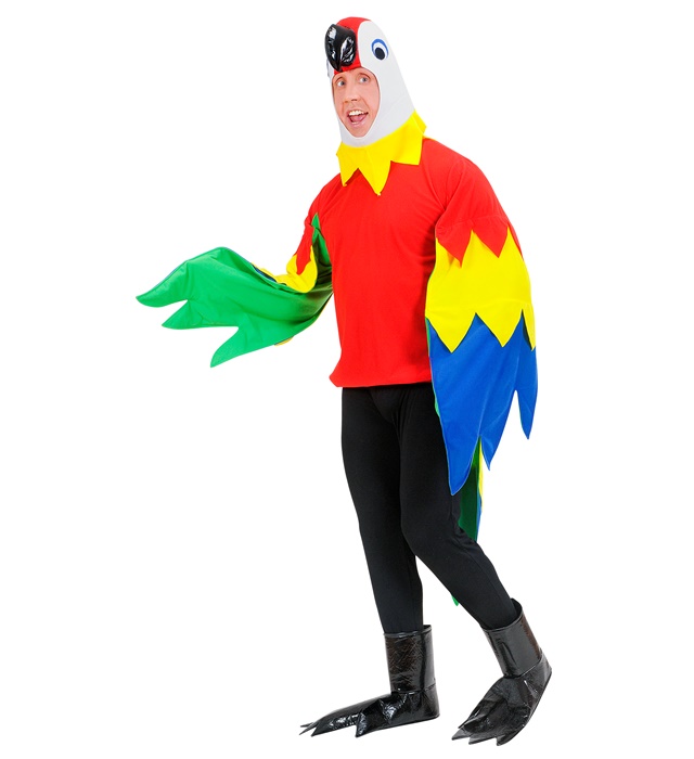 "PERROQUET" (costume, masque, pattes)