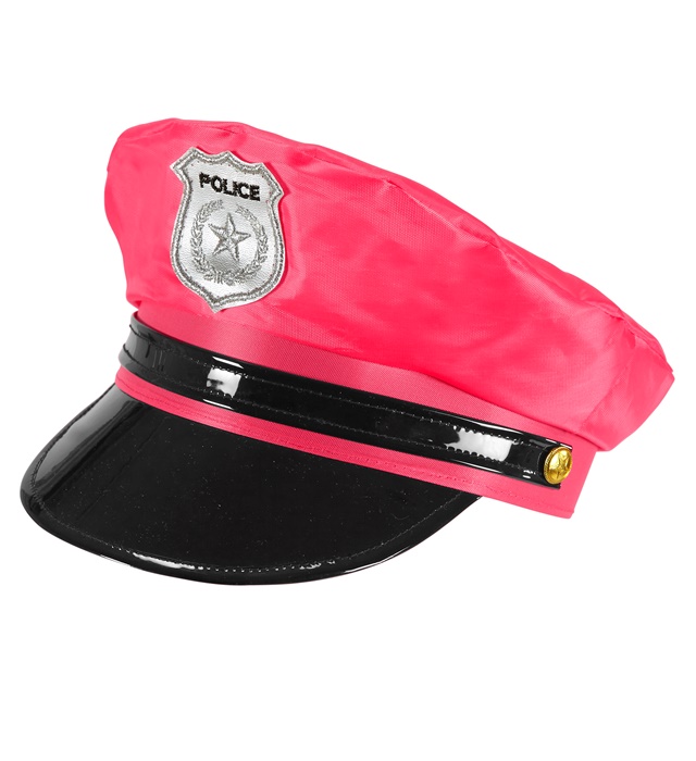 [01098] "CHAPEAU POLICE ROSE NEON"
