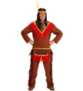 "INDIEN" (casaque, pantalon, bandeau avec plume)