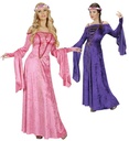 "FILLE"  de velours - 2 coul. (robe, couvre-chef)