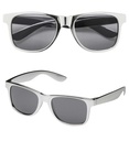 "LUNETTES ARGENT METALLIZE"