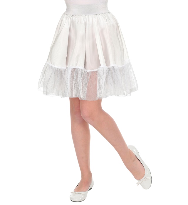 [01109] "JUPE TUTU BLANCHE" taille enfant