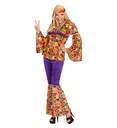 "FILLE HIPPIE" (chemise, pantalon,bandeau)
