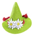 "MINI CHAPEAU BAVAROIS AVEC EDELWEISS"