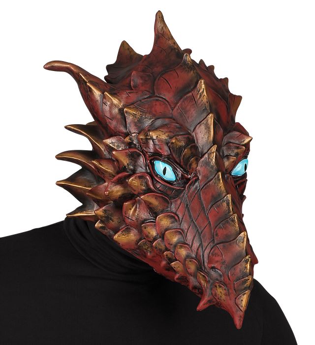 "MASQUE TETE COMPLETE DE DRAGON"