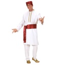 "DANSEUR HINDOU" (tunique, pantalon, ceinture, turban)