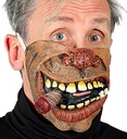 "DEMI MASQUE DE MOTARD AVEC MENTON"