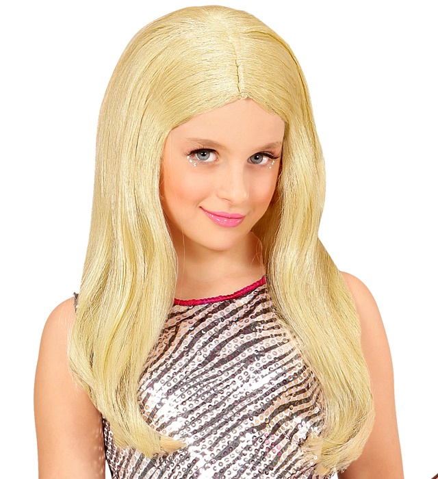 [74961] "PERRUQUE BLONDE HANNAH" en sachet