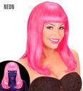 "PERRUQUE ROSE NEON PATSY" en sachet