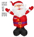 "PÈRE NOËL GONFLABLE LUMINEUX AVEC VENTILATEUR" 300 cm