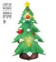 "ARBRE DE NOEL GONFLABLE LUMINEUX AVEC VENTILATEUR" 183 cm