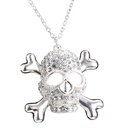 "COLLIER CRANE AVEC STRASS"
