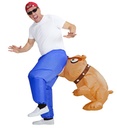 "BULLDOG MORDANT" (costume gonflable)