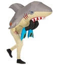 "ATTAQUE DE REQUIN" (grand costume gonflable avec ventilateur )