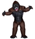 "GORILLE" (grand costume gonflable avec ventilateur avec masque)