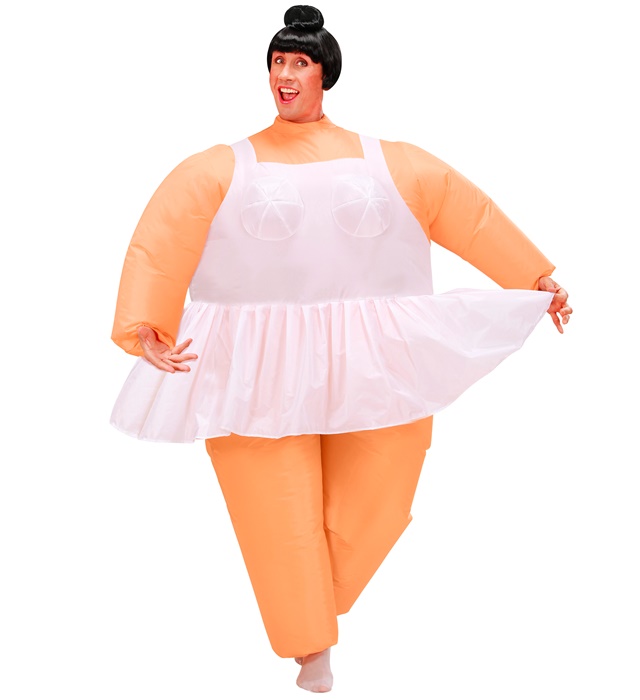 "DANSEUSE" (costume gonflable avec ventilateur) - avec boîtier de batterie