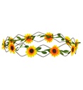 "BANDEAU FLEUR JAUNE"
