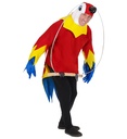 "PERROQUET SUR PERCHOIR" (costume, masque)