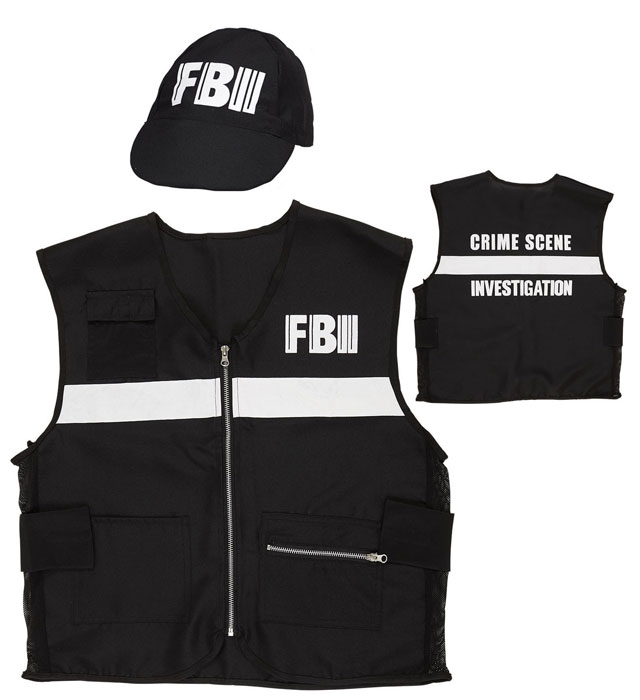 "FBI CRIME SCENE INVESTIGATOR" (veste, casquette)